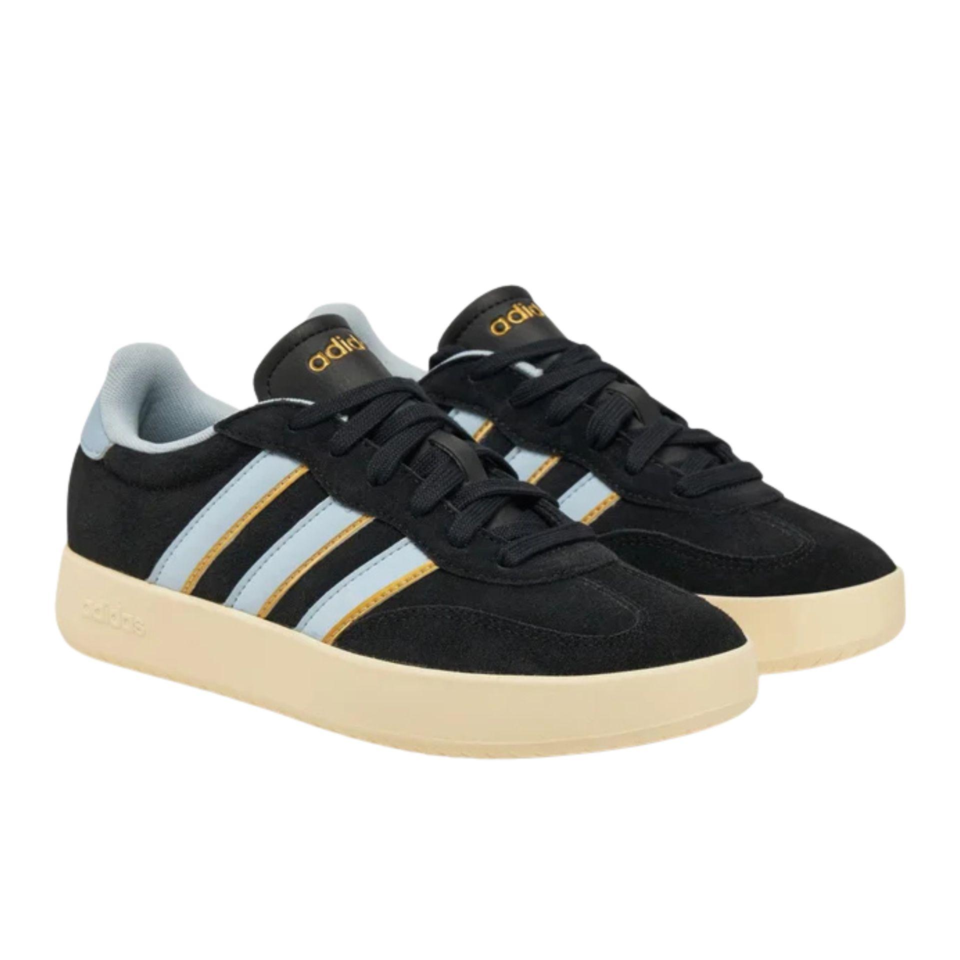 

Женские спортивные кроссовки adidas BARREDA JP7108 черные р. 38 ⅔ 38 2/3 чёрный