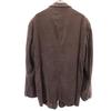 ARMANI Cordory tailored jacket Brown COLLEZIONI Men's Used