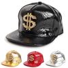 Baseball-Cap, Hip-Hop, Krokodilhaut-Textur, Strass-Dekor, verstellbare Schnalle, Bargeldzeichen, Sonnenschutz, Anti-UV, glänzend, Punk, Street Dance, Hippie