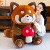 Cute Raccoon Plush Toy Doll Cartoon Large Rag Doll Children's Birthday Gift