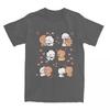 Bear And Panda Bubu Dudu Balloon T Shirt Unisex   Cotton T Shirts Summer ONeck Novelty Tee Shirt Cheap Oversized Clothes