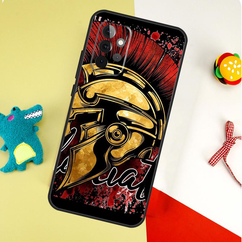 Spartan For Samsung Galaxy A05 A06 A16 A54 A34 A14 A55 A35 A15 A53 A33 A13 A22 A32 A52 Phone Case