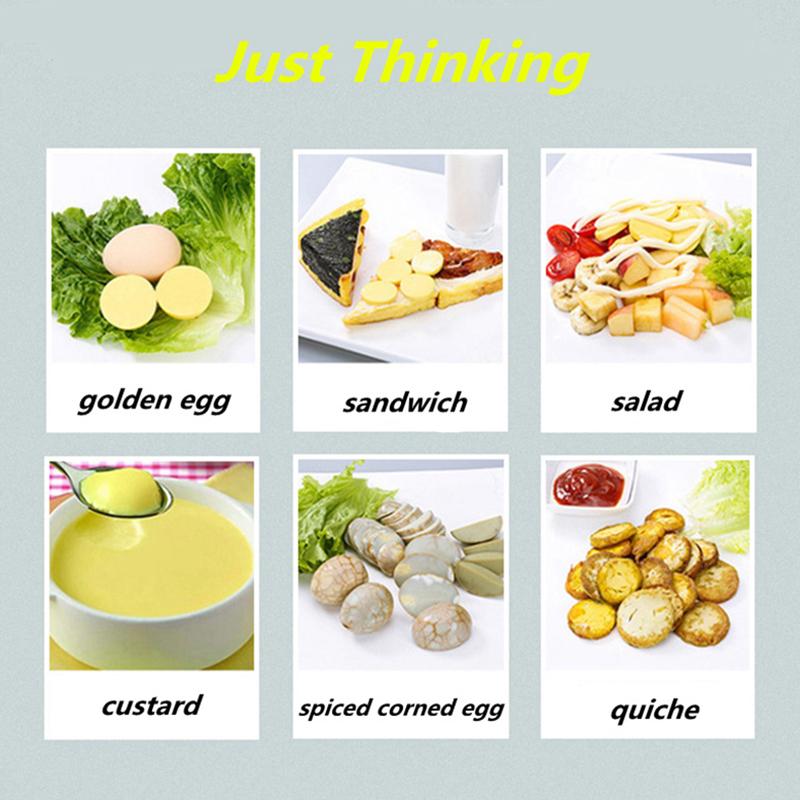 Egg Scrambler Hand Egg Shaker Mixer Food Grade Silicone Yolk & Egg White Mix