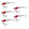 5Pcs 15g Metal Vib Hard Fishing Lures Jigging Fishing Baits Artificial Hard Lure with Sequin Laser