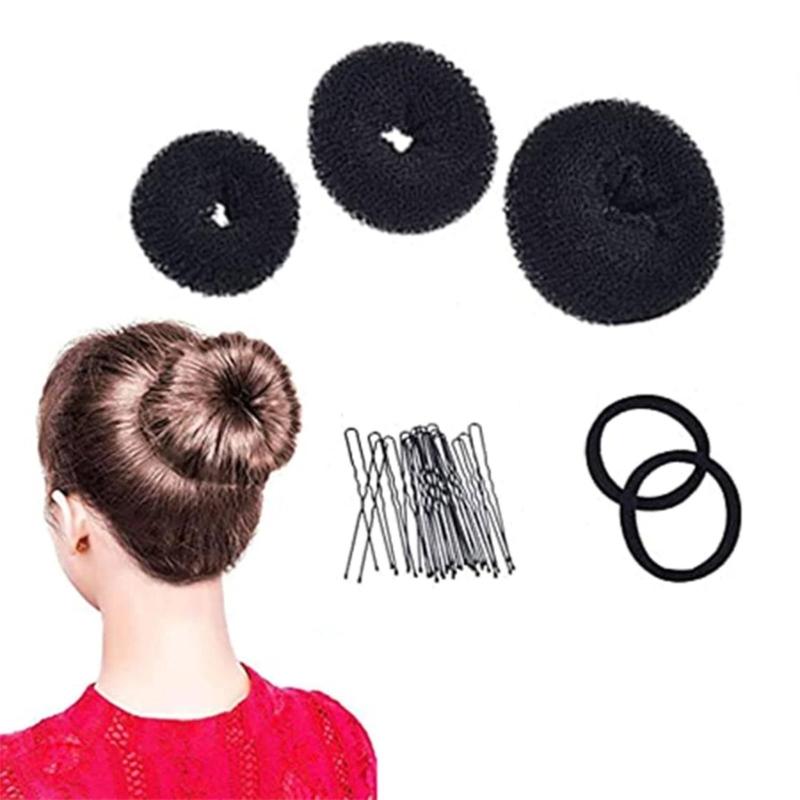 Chignon Délié Torsade Française Créateur de Chignon Updo Multicolore Pince à Cheveux Rapide Coiffe de Mode Outil Indispensable pour Cheveux DIY
