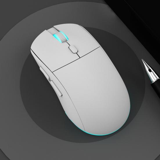 Illuminated Glowing Mouse 7 Color RGB Backlight Silent Button 3200DPI Rechargeable Wireless Gaming Mouse