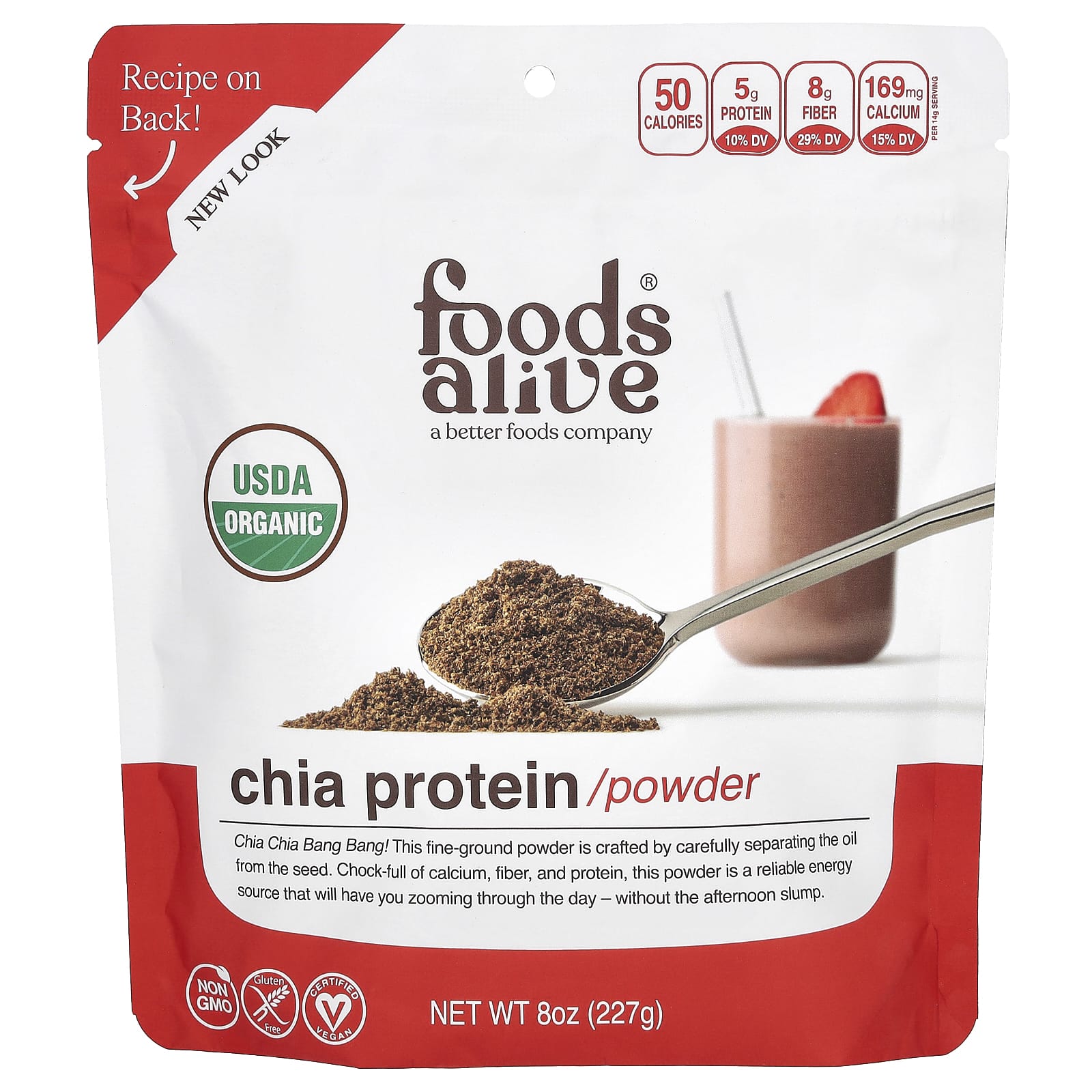 

Organic Chia Protein Powder, 227G(8Oz)