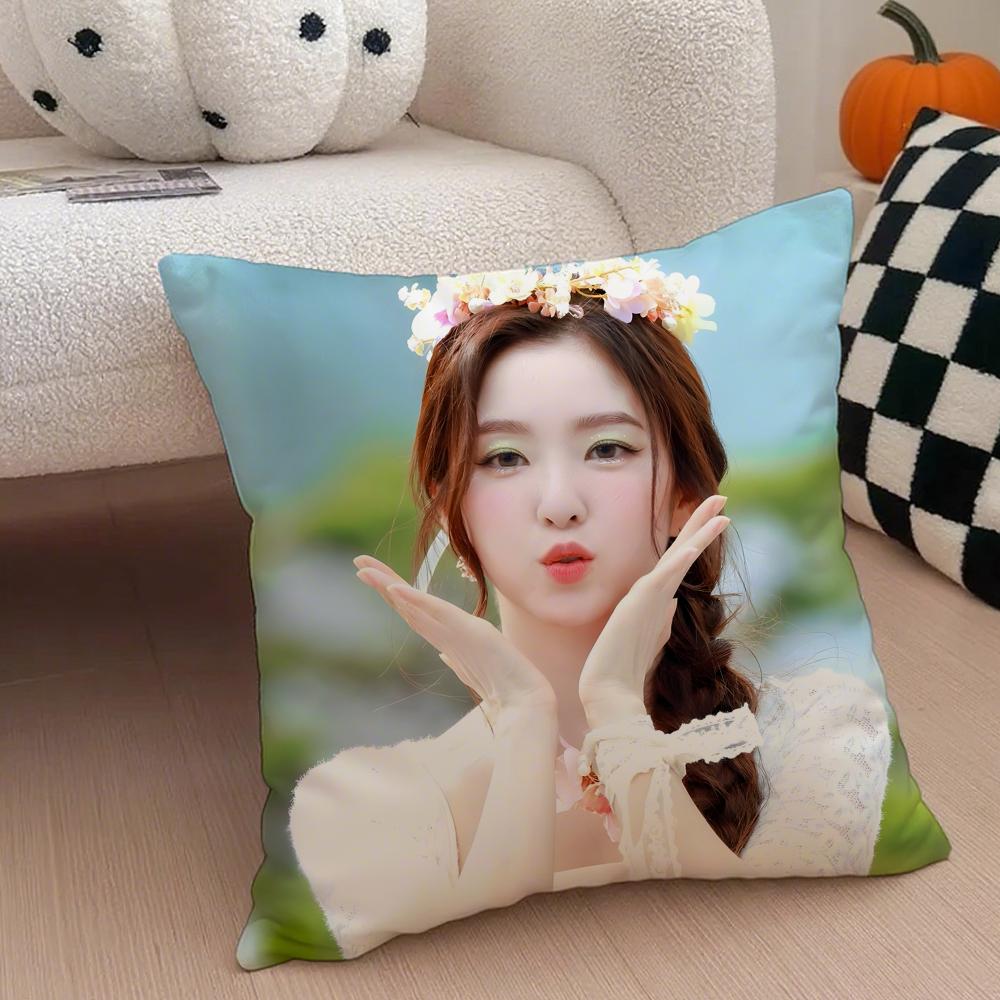 singer elegant IIrene BBae Joohyun Cushion Cover Throw Pillow Cover Hidden Button Durable Polyester Chair Cushion