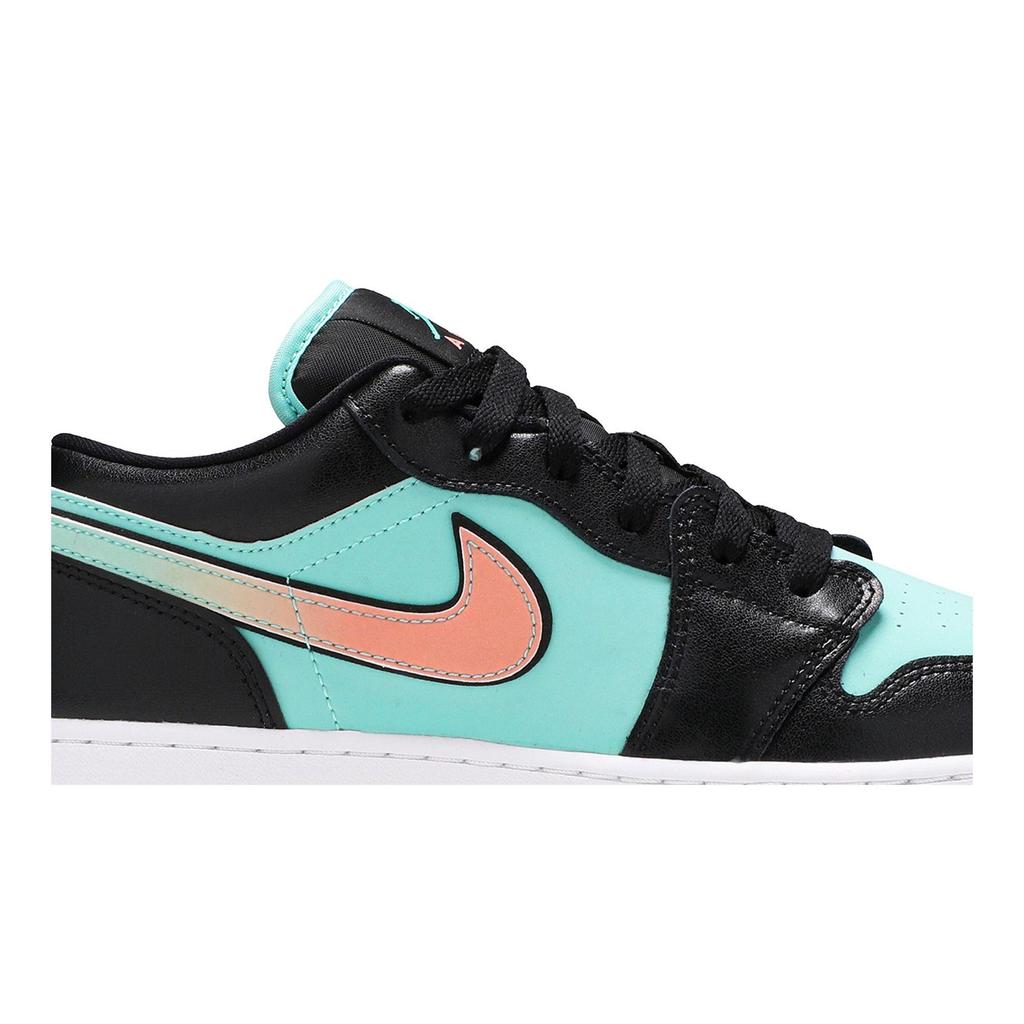 Air Jordan 1 Low SE Grade School 'Tropical Twist' (Unisex) Tropical Twist / Tropical Twist / Black Kids' Basketball Shoes CV9844 301