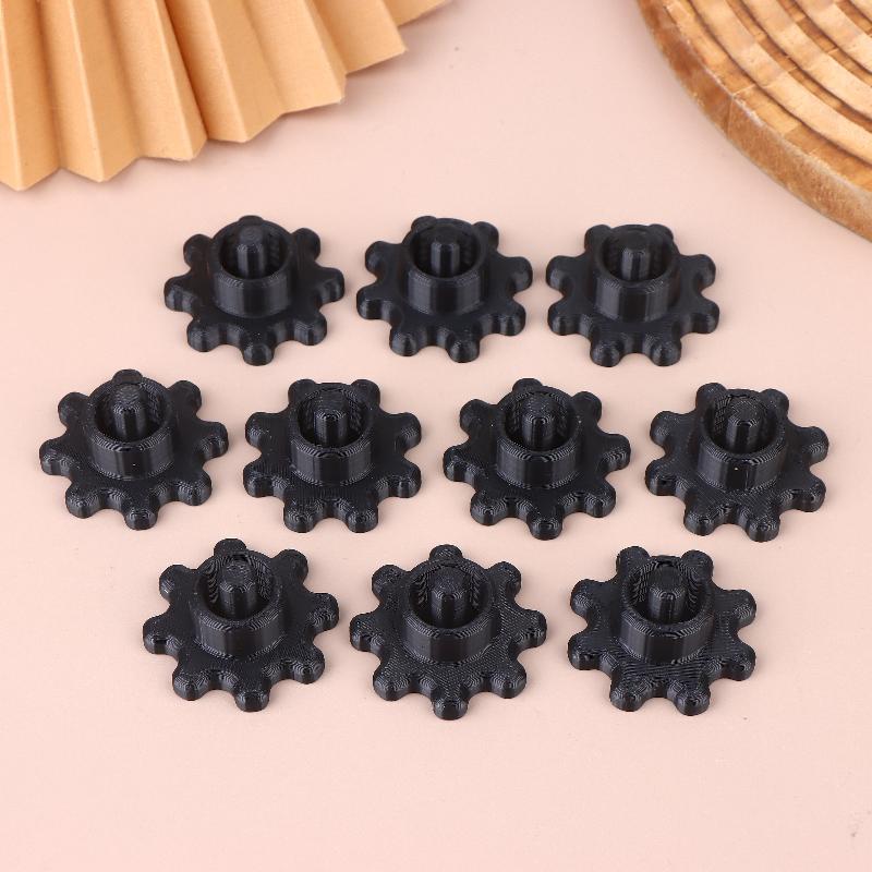 New 10PCS Orange Glass Glue Caps - Durable Plastic Sealing Caps For Standard Glue Bottles, Portable Decoration Tools