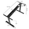 Frame with Electric Height Adjustment UT04E-2T/B BLACK