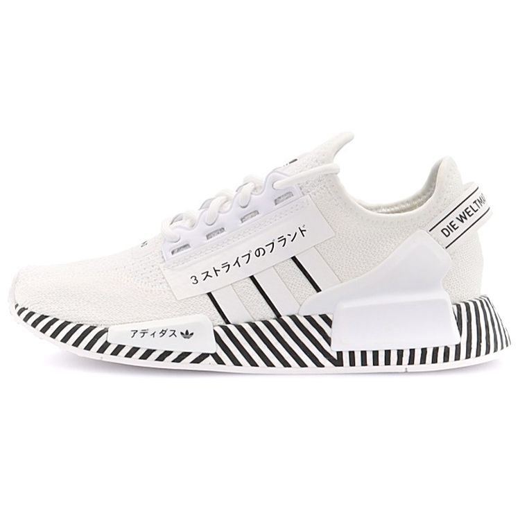 

Adidas NMD_R1 V2 Dazzle Pack — кроссовки унисекс Cloud White Core-Black FY2105
