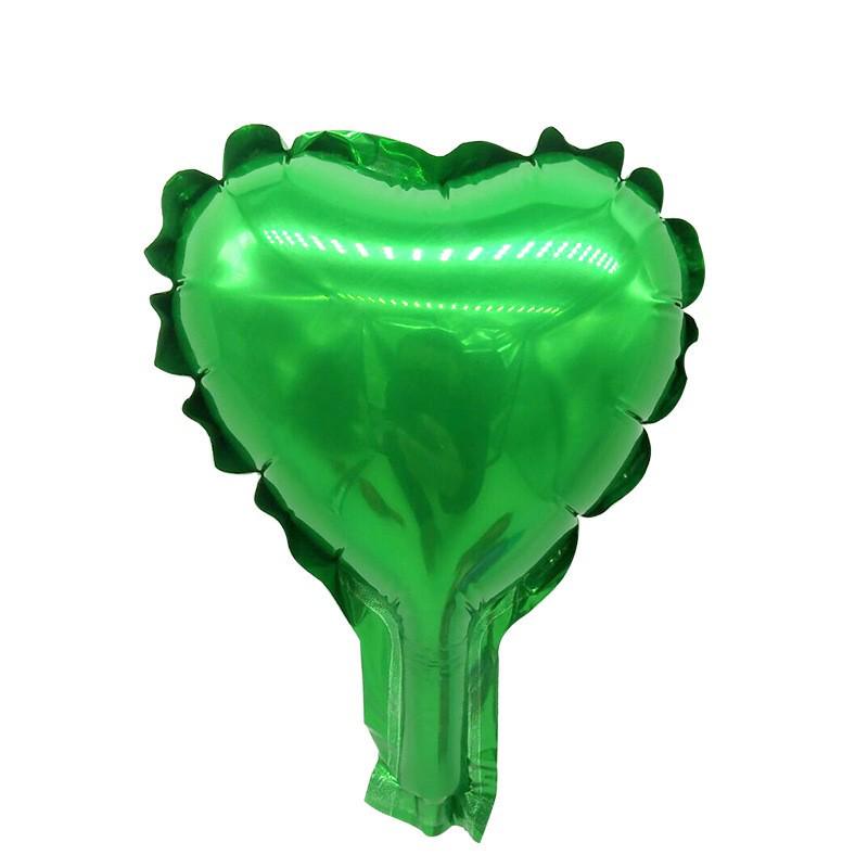 5-Inch Heart & Star Foil Balloons for Birthday Party or Wedding Decorations