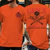 Est 1980 Lustiges Generation X Shirt Unisex Unisex Kurzarm Vintage Gen X Die Badass Generation Aufgewachsen von Totenköpfen Streetwear