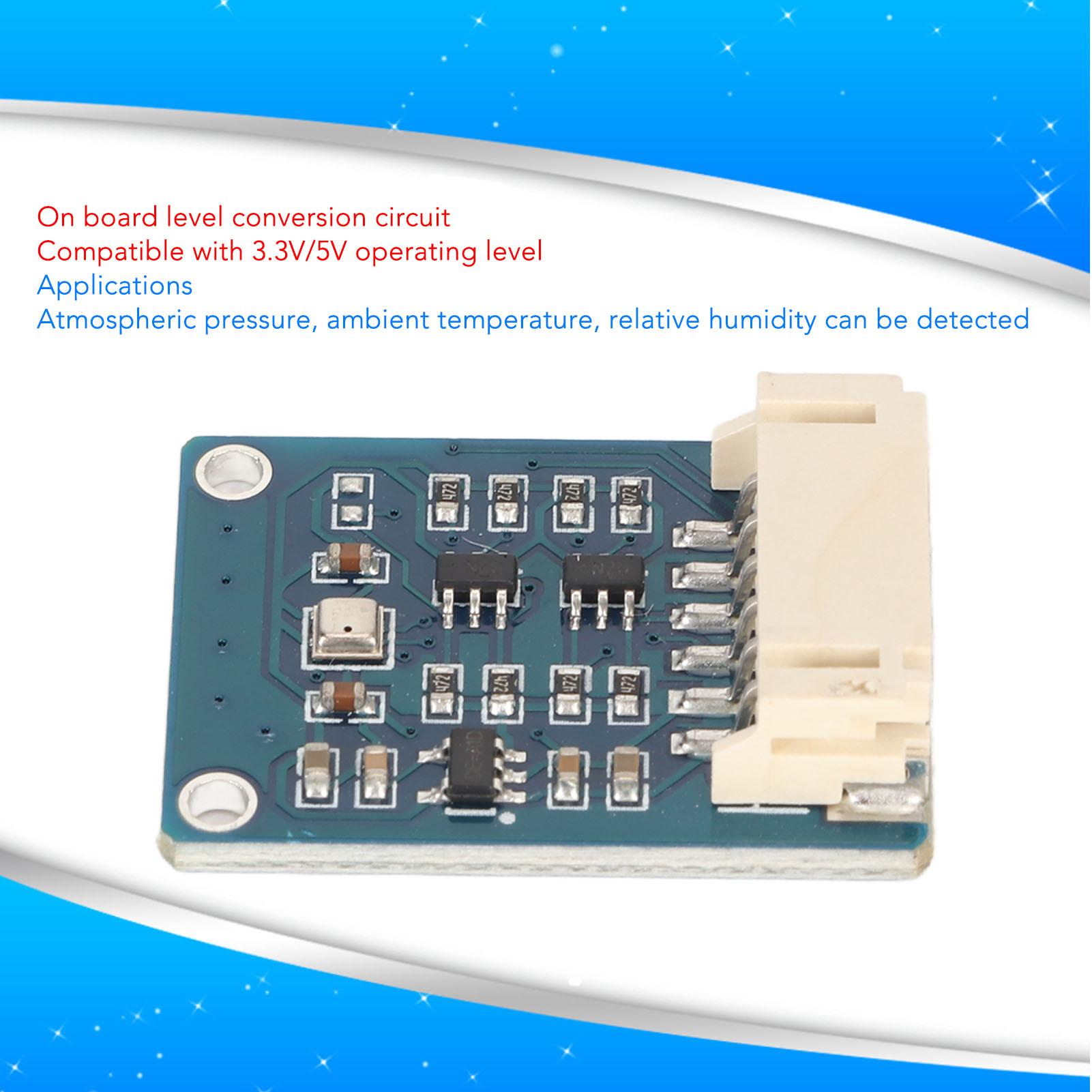 

I2C SPI Датчик навколишнього середовища Температура Вологість Атмосферний тиск Висока точність Сумісний з