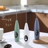 Electric Handheld Milk Frother and Egg Beater - Food Grade Small Mixer for Coffee