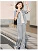 2025 Summer Fashion Sportswear: Casual Two-Piece Jacket Set for Middle-Aged and Elderly Women
