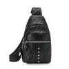 New Women's Chest Bag, Soft Leather Multifunctial Backpack, Trendy Waterproof Shoulder Bag