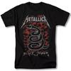 Metallica Inspired  Black Album Vintage Rock Fan Cotton Tee S-4XL Unisex T-Shirt