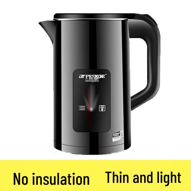 Smart 304 Stainless Steel Electric Kettle, Double-Layer, Anti-Scald, Rapid Boil, Durable Insulation, Constant Temperature Control.
