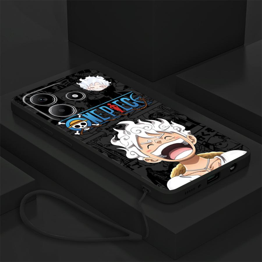 O-Ones Pieces Luffy Case for Xiaomi Redmi Note 15 Pro Plus 14 12 Note 14 13 9S 10 Lite 11 9 8 11S 12S Phone Cover