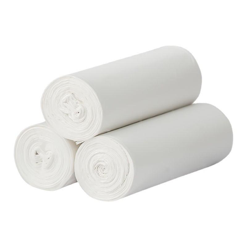 Biodegradable Thick Trash Bag With Handles For Home Kitchen Waste Disposal