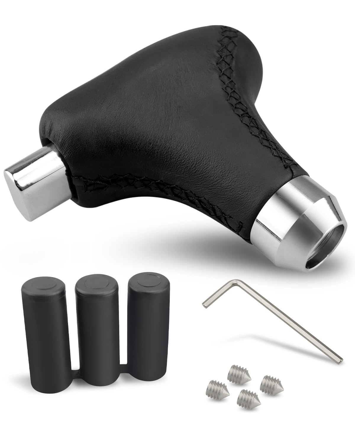 

VelvetunVillay Automatic Gear Shift Lever Knob Handle for Honda Accord Civic 1994 1995 1996 1997 чорний