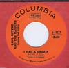 7inch Record PAUL REVERE  THE RAIDERS MARK LIN  I Had A Dream  Upon Your Leaving 444227 Columbia 1967 Canada Rock Used