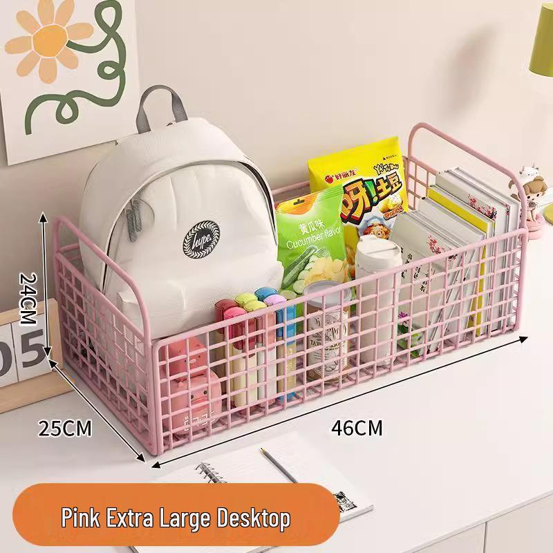 Compact Storage Cart with Casters for Bags, Backpacks, Books, and More