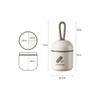 Two Compartments Pill Storage Box Plastic Handle Design Portable Pill Box Mini Moisture Proof Pill Dispensing Box Pill Storage