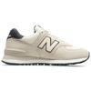 New Balance 574 Beige Angora Damen Sneaker Creme Schwarztop WL574PC