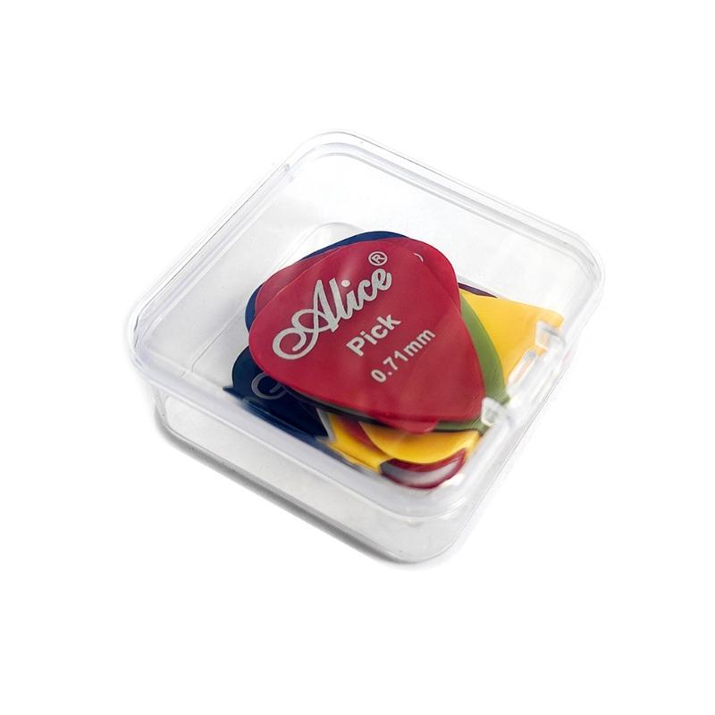 

18/50/100Pcs Guitar Picks Paddle Pieces Multicolor Mixed ABS Premium Plastic Picks for Acoustic Electric Guitars Bass or Ukulele