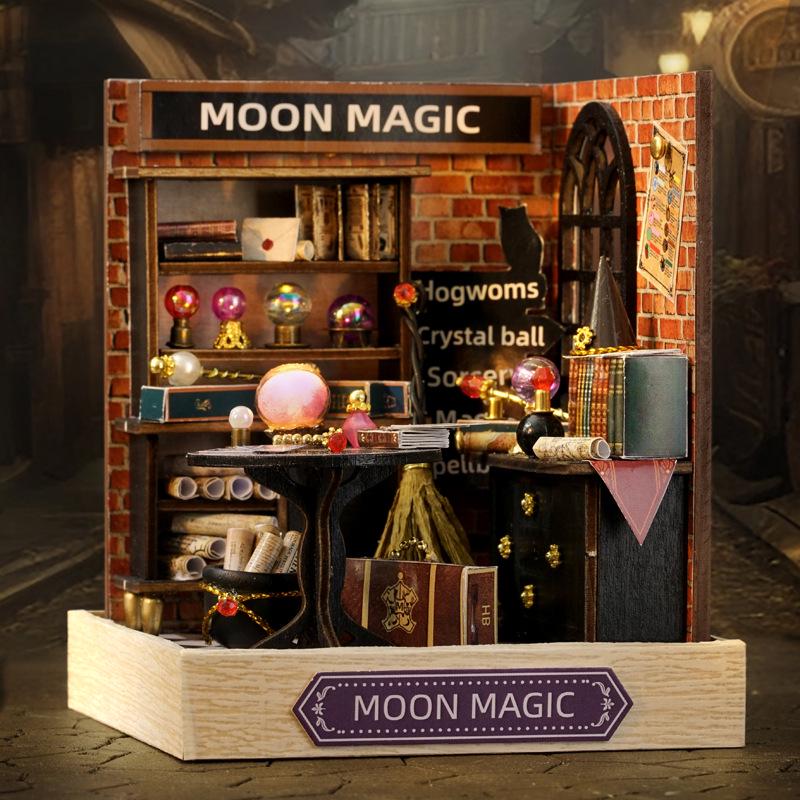 

DIY Happy Pavilion: Moonlit Dessert Time & Afternoon Tea House Revolving Gourmet House QT-088