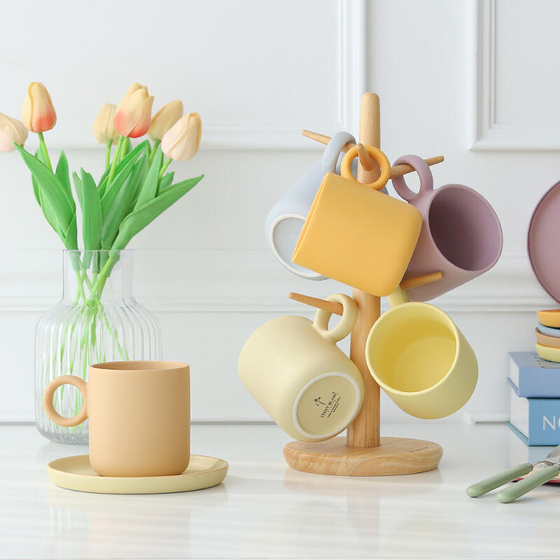 Pastel Home Cafe Amy Donut Mug Plate 2-piece Set