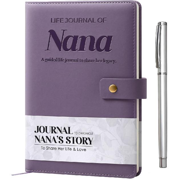 Dad I Want to Know Your Life Story Leather Journal (Hardcover) - Birthday Gifts for Dad - Guided Legacy Journal to Share His Life Story - Ideal Gifts