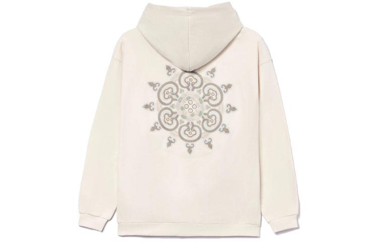 Li Ning Sweatshirt Fall Unisex Swan White AWDR729-4 XL