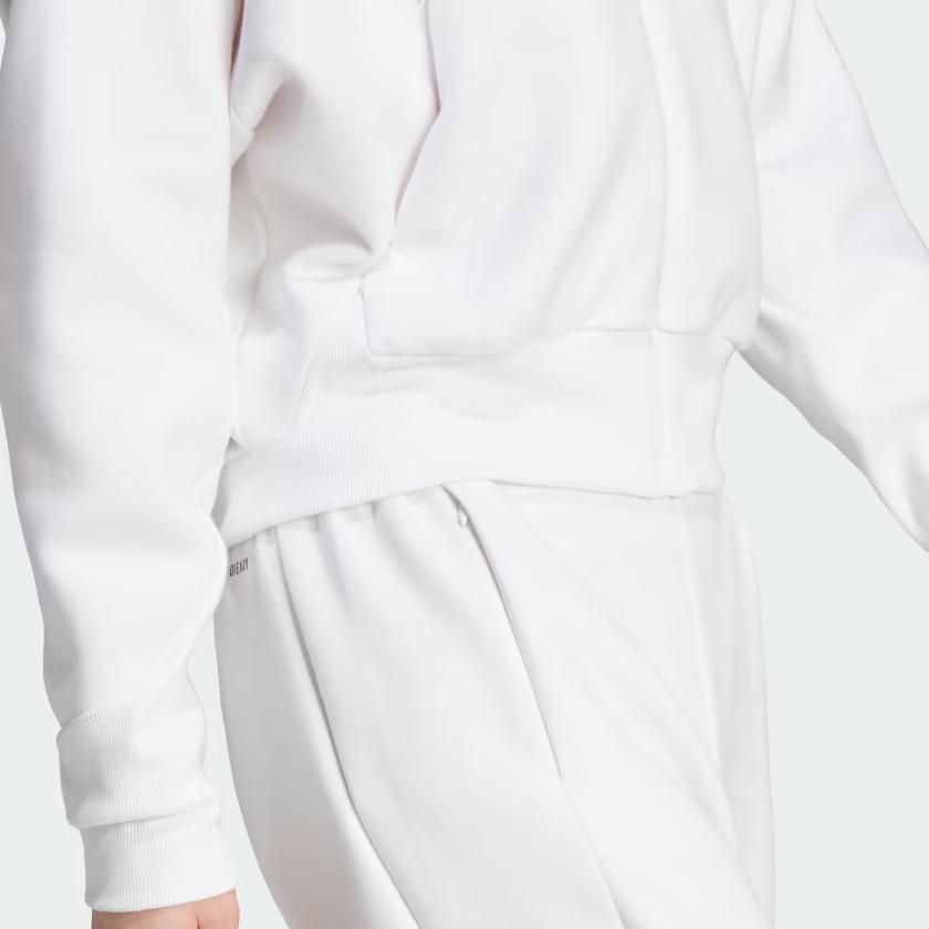 adidas Sportswear Women's Z.N.E. Full-Zip Hoodie White IN5133