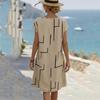 Women's Summer Casual, Fashionable, And Elegant Loose-Fit Short-Sleeve Dress