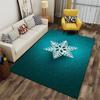Sparkling Snowflake Design Suitable As a Non-slip Mat for the Living Room or Bedroom Sofa