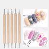 20-Piece Nail Art Brush Set: Painting, Gel, Cleaner, Dotting & Gradient Pens for Flower Designs