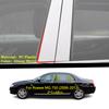 TPU/Glossy Mirror Window Middle Central Column For Roewe MG 350 750 2010 2011 2012 2013-2016 Sticker Decoration Strip Plate