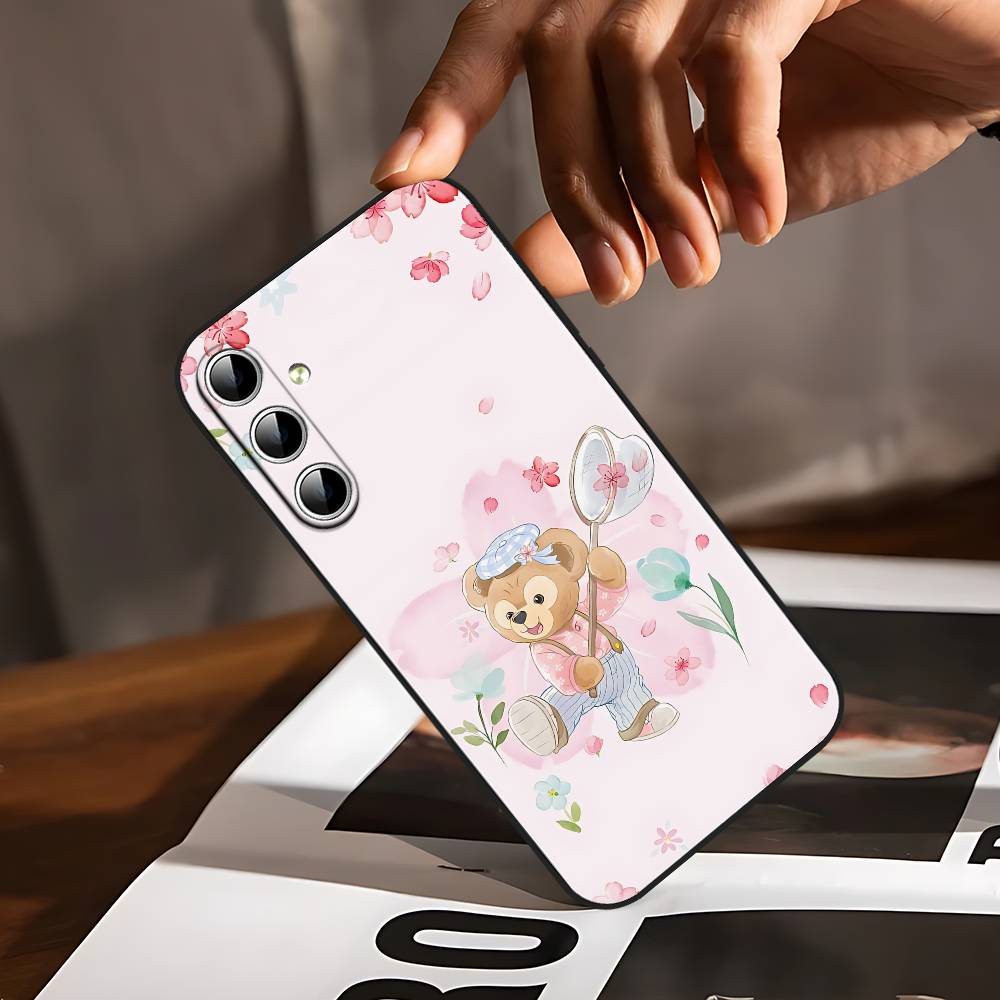 

D-duffy Phone Case For Samsung Galaxy S24/S25/S22/S30/Note20/Lite/Ultra/5G/Plus/FE Soft Black S20plus5G