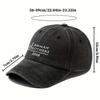 Baseball Cap for Men and Women, Adjustable in Size, Fashionable Print, Retro Hat, Outdoor Leisure, Versatile Peaked Cap
