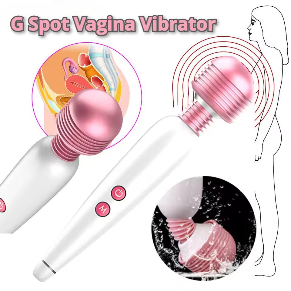 Multi-speed G Spot Vagina Vibrator Magic Wand Clitoris Massager Adults Erotic Products Sex Toys for Woman 18+ Female Masturbator