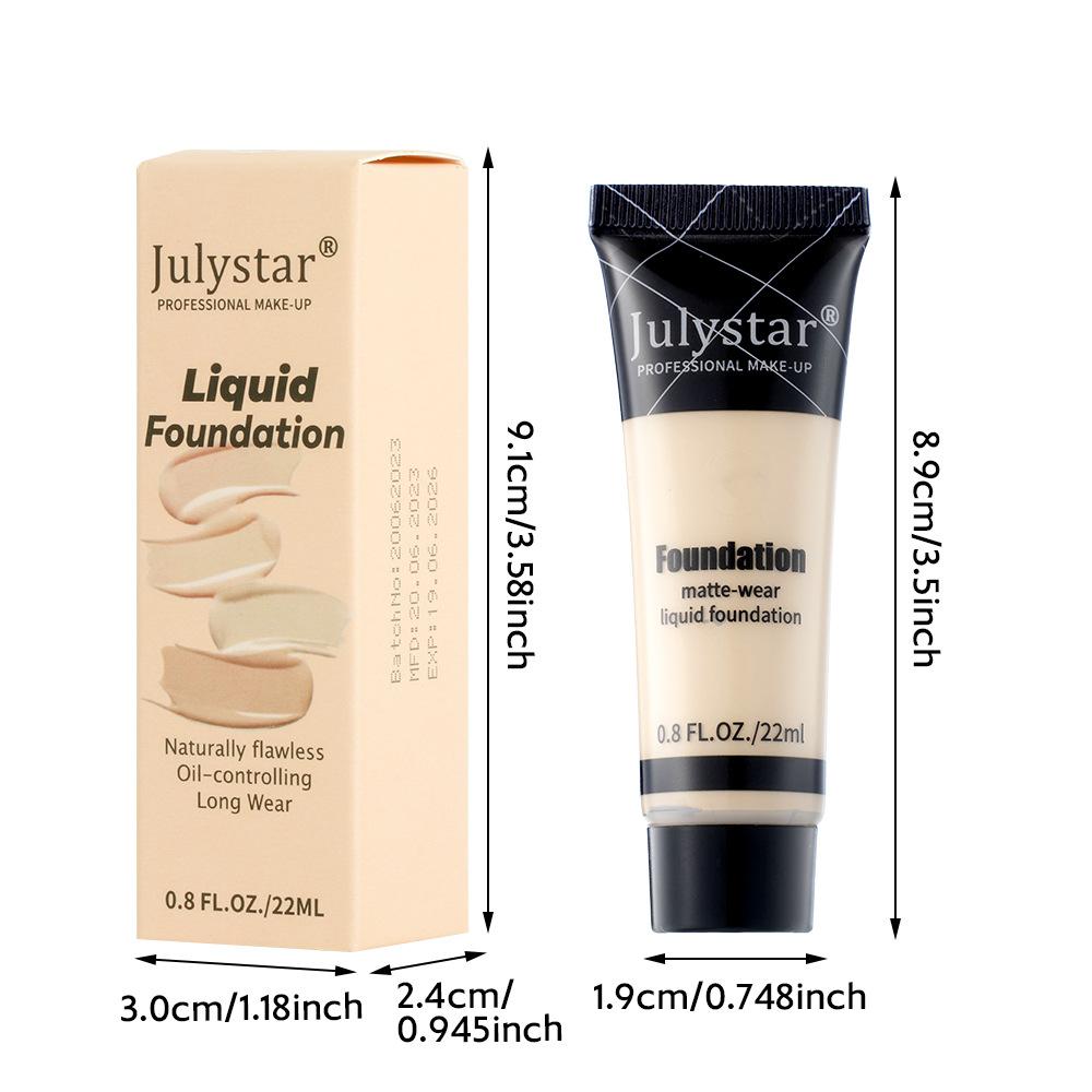 Makeup Moisturizing Foundation Concealer Matte Matte Long-lasting No Makeup Foundation Beauty