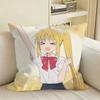 The Drummer Blonde hair NNijika Square Sofa Pillow Cover Solid Color Living Room Home Decor Cushion Case