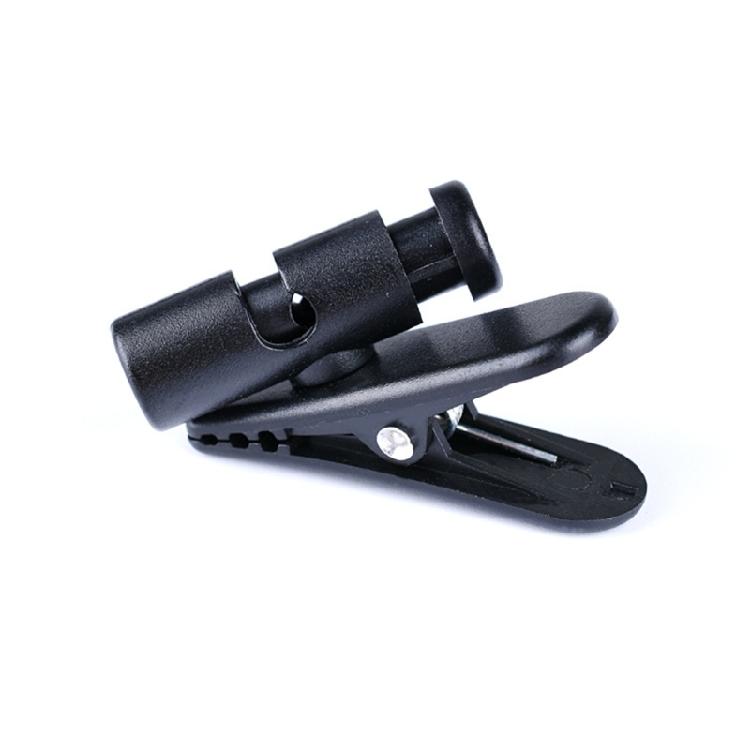 Clip de Alambre para Auriculares Conveniente Pinza de Cable Giratoria 360 Gestión de Cables de Auriculares Mantiene los Cables en su Lugar en la Ropa