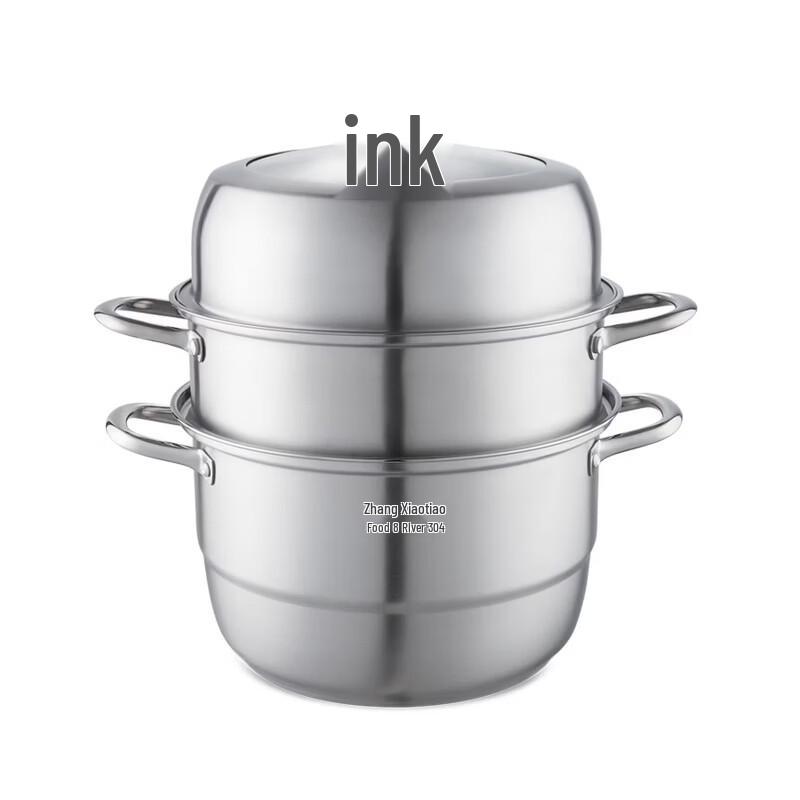 

Zhang Xiaoquan Yao Yin 28cm 3-Layer 304 Stainless Steel Steamer Pot