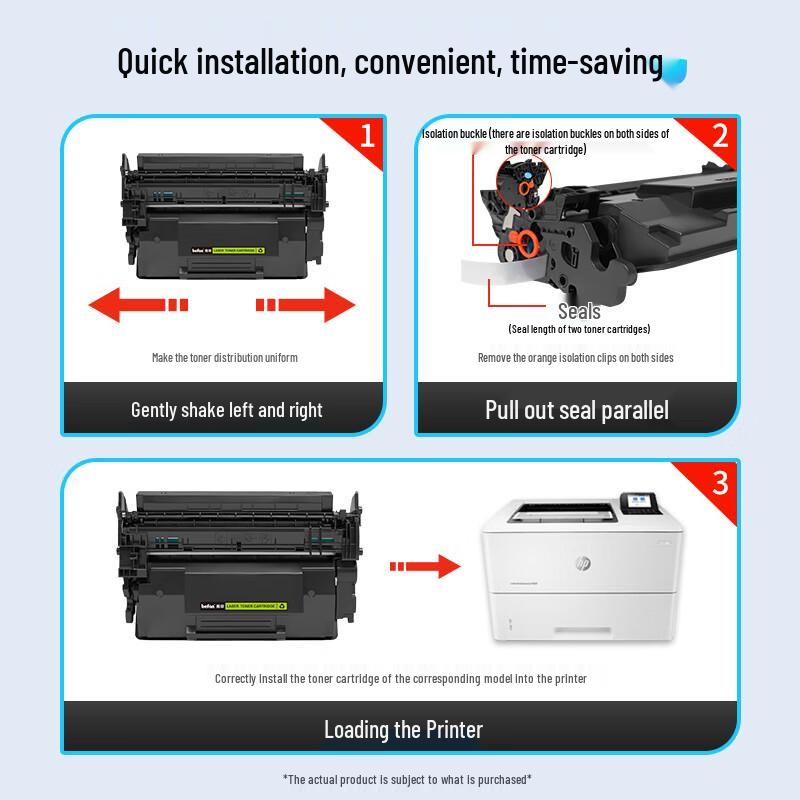 DeYin CF289A Compatible Black Toner Cartridge for HP M507/M528 Series