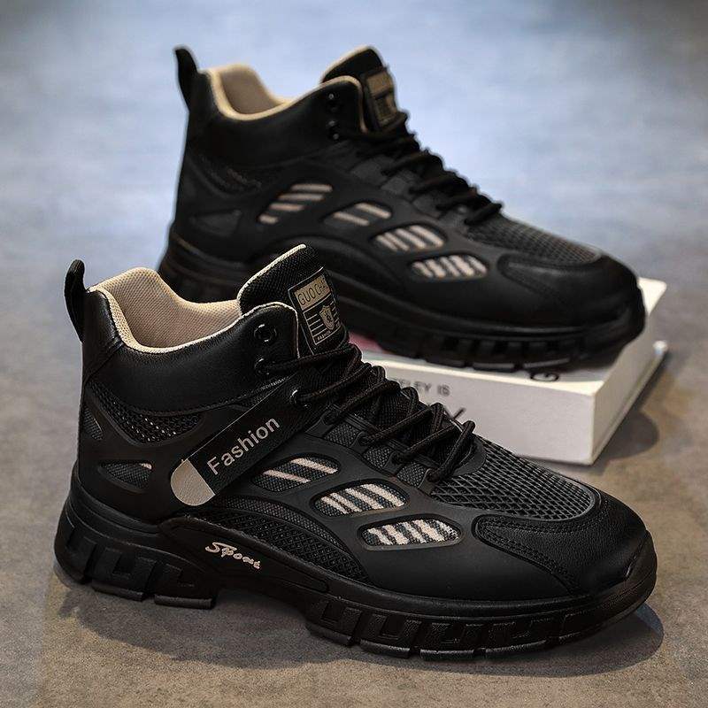 

Winter men s shoes new velvet warm work cotton shoes trend versatile platform sports leisure board shoes men trend 44